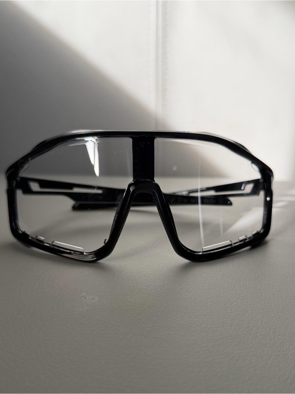 & Other Stories Black Clear-Lens Sport Glasses